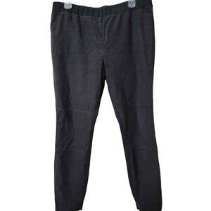 Lou & Grey Casual Pants Womens Size Large 34X27 Grey Stretch‎ Cotton Spandex